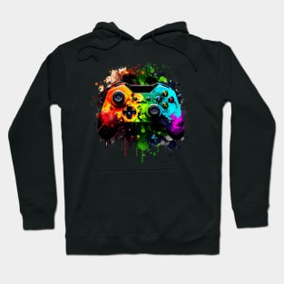 Colorful Game Controller Hoodie